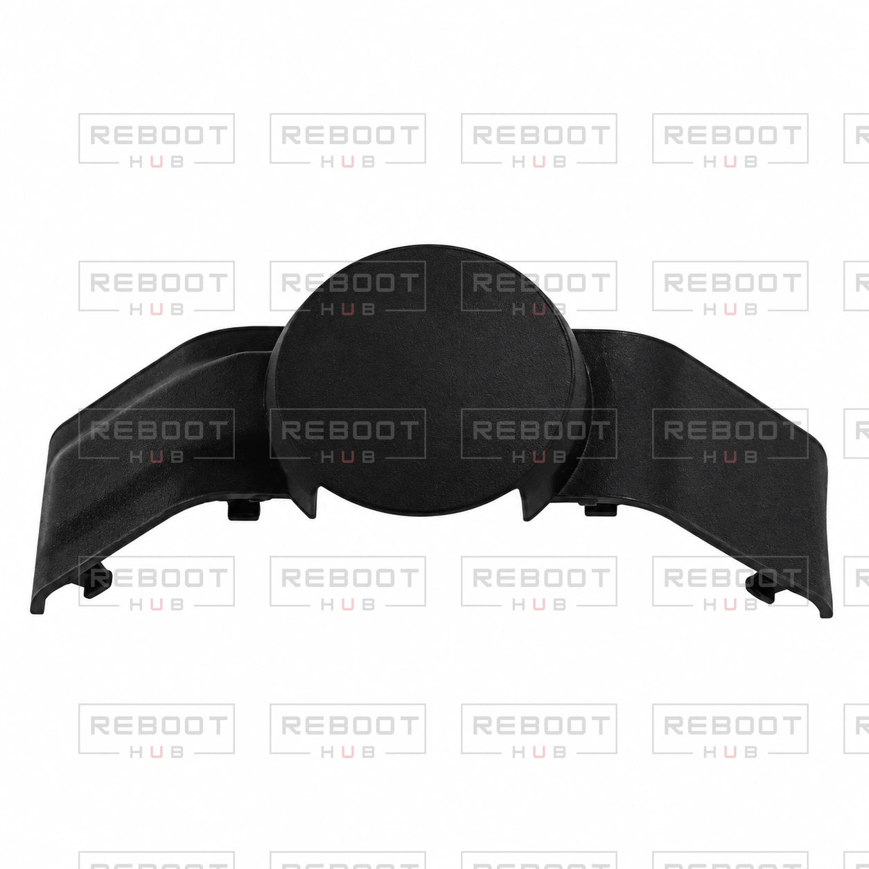 OEM-pulled DJI Mini 3 Gimbal Lower Bracket Cover on white with Reboot Hub watermark overlay