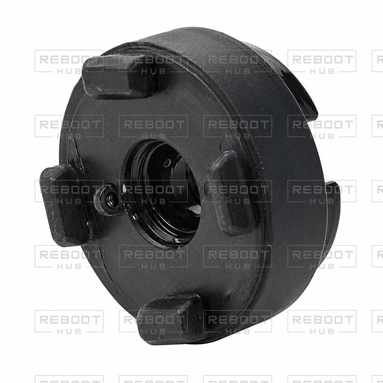 OEM-pulled DJI Mini 3 Pro Gimbal Limit Stop on white with Reboot Hub watermark overlay