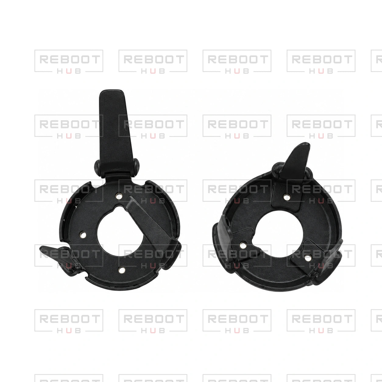 OEM-pulled DJI Mini 3 Pro Gimbal Vertical Rubber Damper on white with Reboot Hub watermark overlay