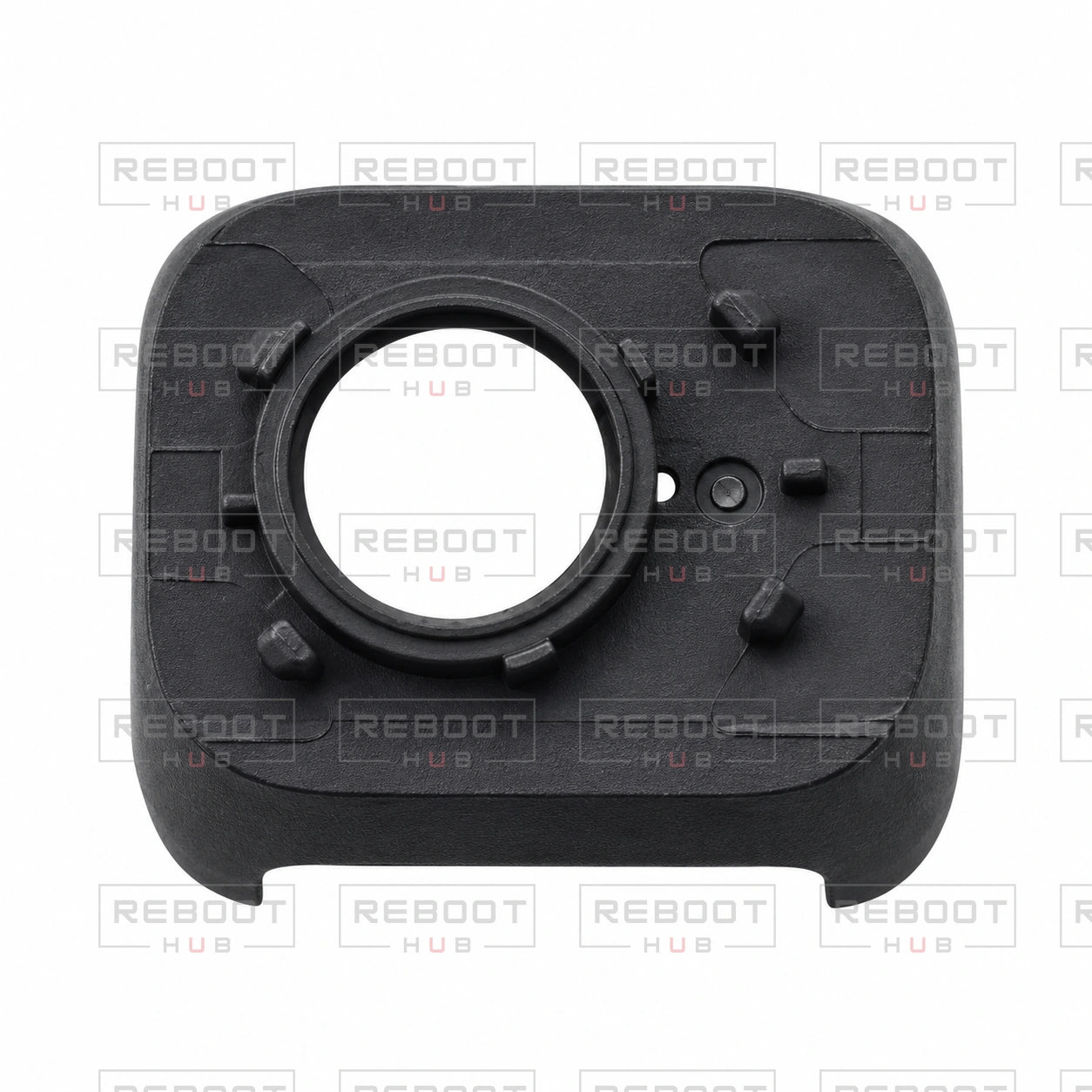OEM-pulled DJI Mini 3 Pro Camera Frame Front Cover on white with Reboot Hub watermark overlay