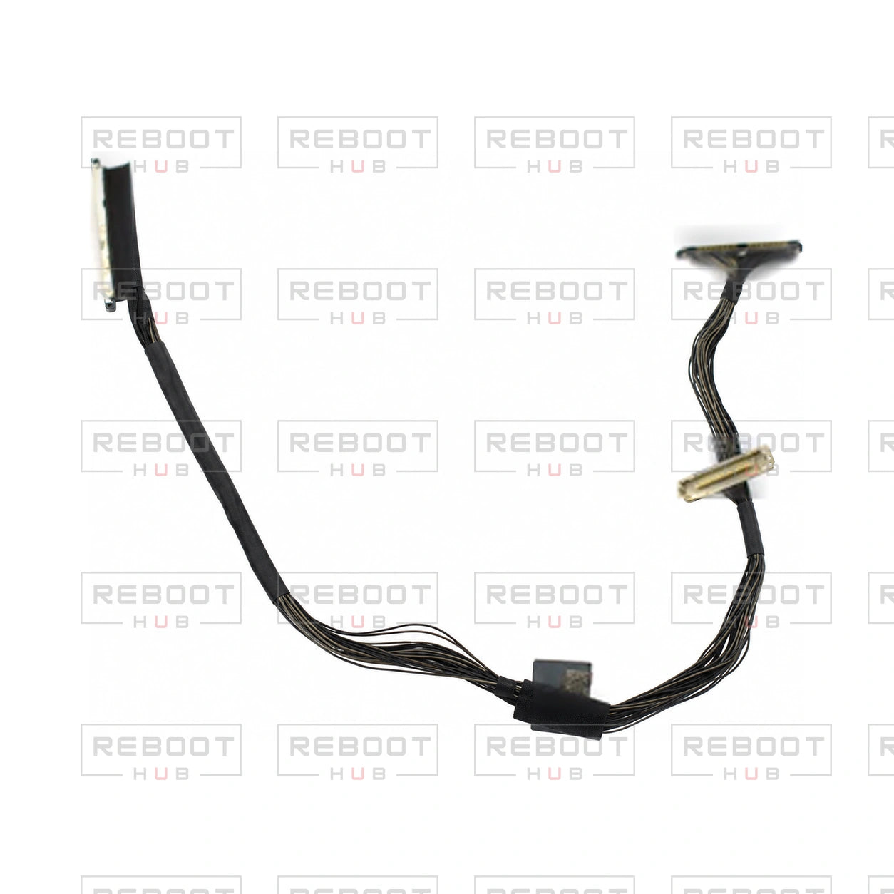 OEM-pulled DJI Mini 3 Pro Gimbal Signal Cable on white with Reboot Hub watermark overlay