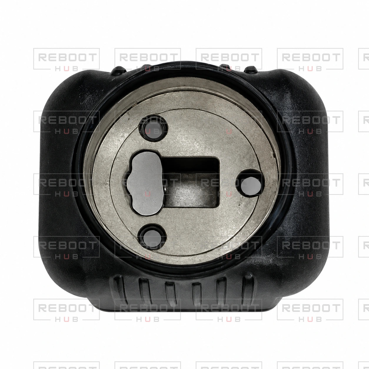 OEM-pulled DJI Mini 3 Camera Frame Rear Cover on white with Reboot Hub watermark overlay