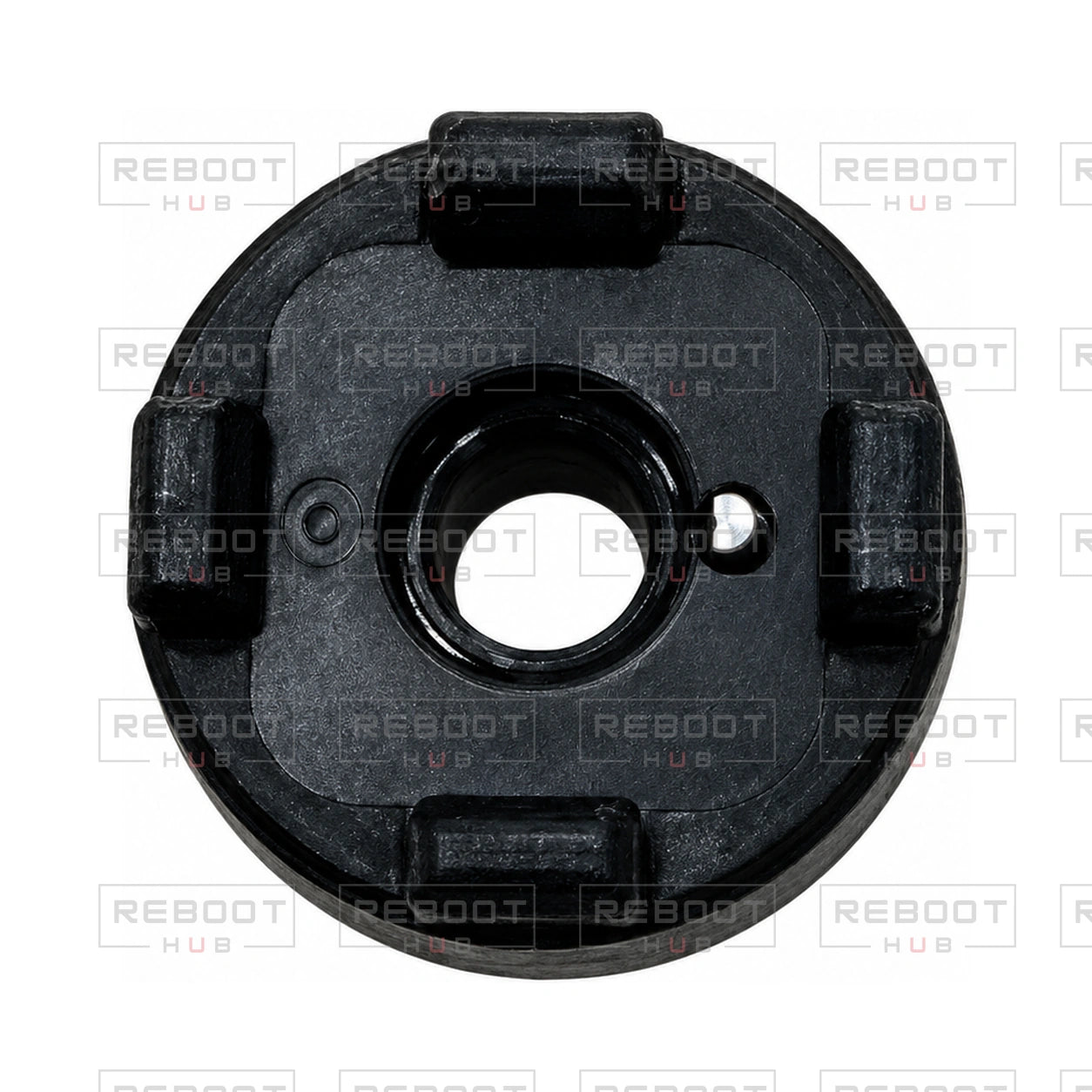 OEM-pulled DJI Mini 3 Gimbal Limit Stop on white with Reboot Hub watermark overlay
