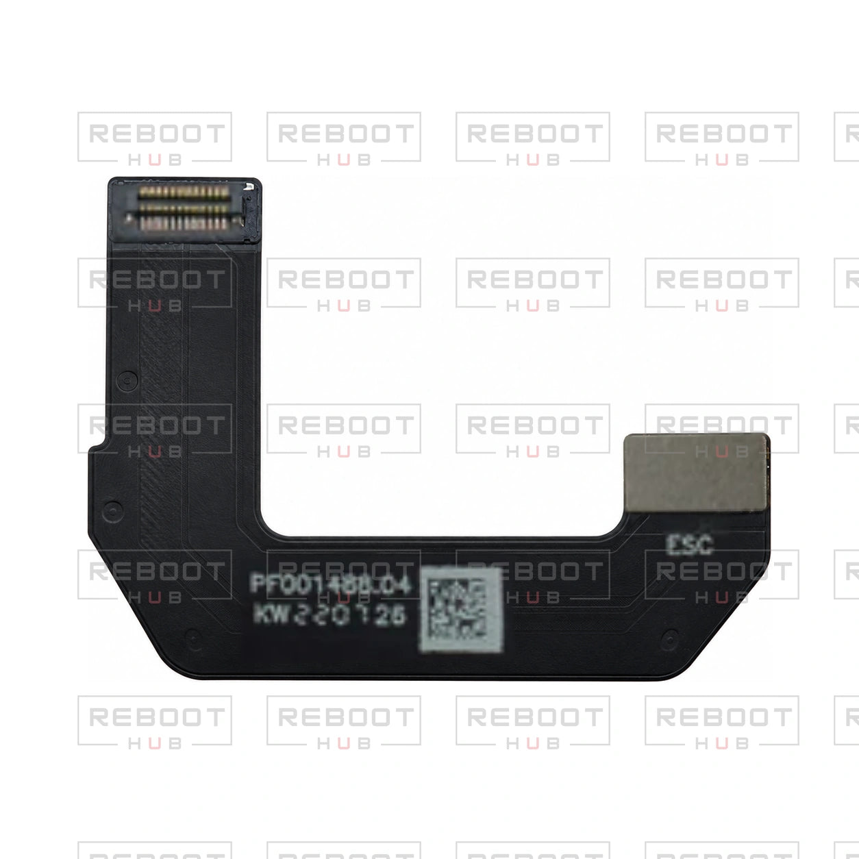 OEM-pulled DJI Mini 3 ESC Board Flexible Flat Cable on white with Reboot Hub watermark overlay
