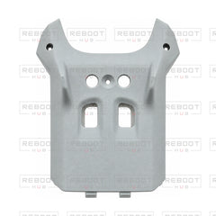 OEM-pulled DJI Mini 3 Bottom Shell on white with Reboot Hub watermark overlay