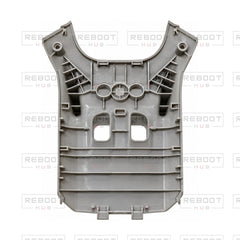 OEM-pulled DJI Mini 3 Bottom Shell on white with Reboot Hub watermark overlay