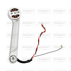 OEM-pulled DJI Mini 3 Rear Arm Right on white with Reboot Hub watermark overlay