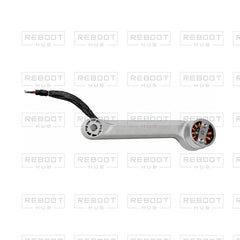 OEM-pulled DJI Mini 3 Rear Arm Right on white with Reboot Hub watermark overlay