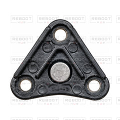 OEM-pulled DJI Mini 3 Front Arm Rotation Axis on white with Reboot Hub watermark overlay