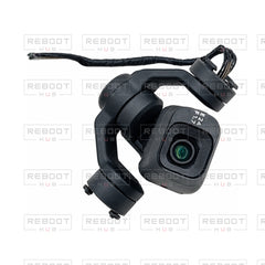 OEM-pulled DJI Mini 3 Gimbal Camera Assembly on white with Reboot Hub watermark overlay