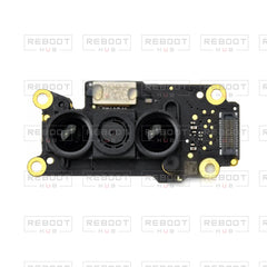 OEM-pulled DJI Mini 3 Downward Vision Module on white with Reboot Hub watermark overlay