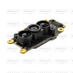 OEM-pulled DJI Mini 3 Downward Vision Module on white with Reboot Hub watermark overlay