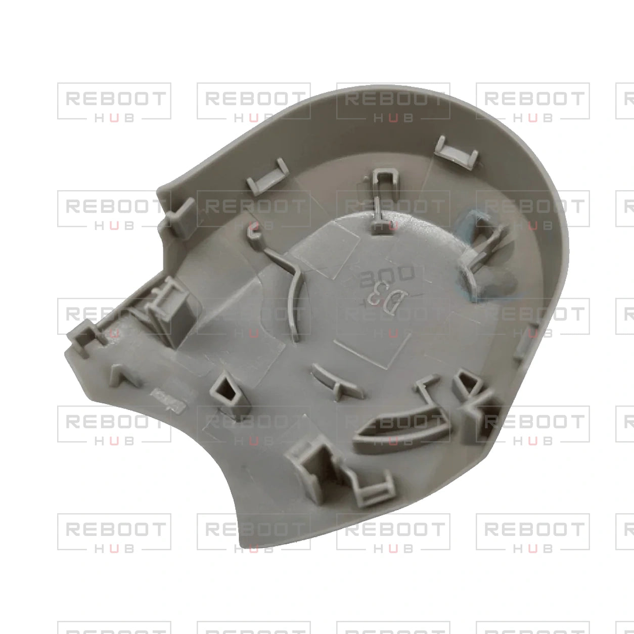 OEM-pulled DJI Mini 3 Pro Side Cover Left on white with Reboot Hub watermark overlay
