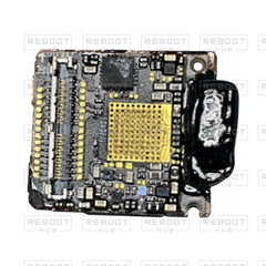OEM-pulled DJI Mini 3 Pro Camera Lens Core Module on white with Reboot Hub watermark overlay