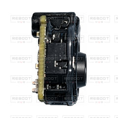 OEM-pulled DJI Mini 3 Pro Camera Lens Core Module on white with Reboot Hub watermark overlay