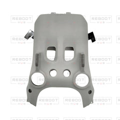 OEM-pulled DJI Mini 3 Pro Bottom Shell on white with Reboot Hub watermark overlay