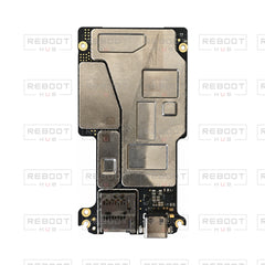 OEM-pulled DJI Mini 3 Pro Motherboard on white with Reboot Hub watermark overlay