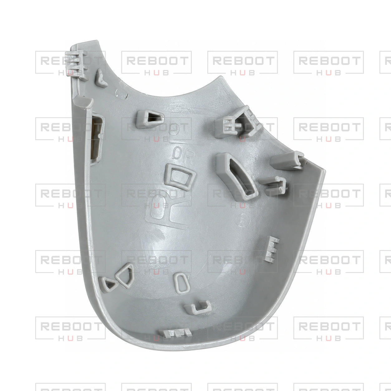 OEM-pulled DJI Mini 4 Pro Side Cover Right on white with Reboot Hub watermark overlay