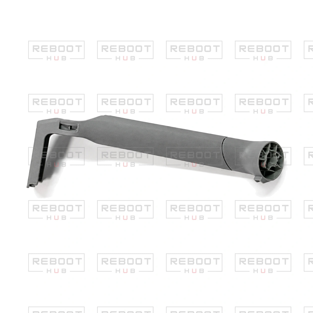 OEM-pulled DJI Mini 5 Pro Front Arm Shell Right on white with Reboot Hub watermark overlay