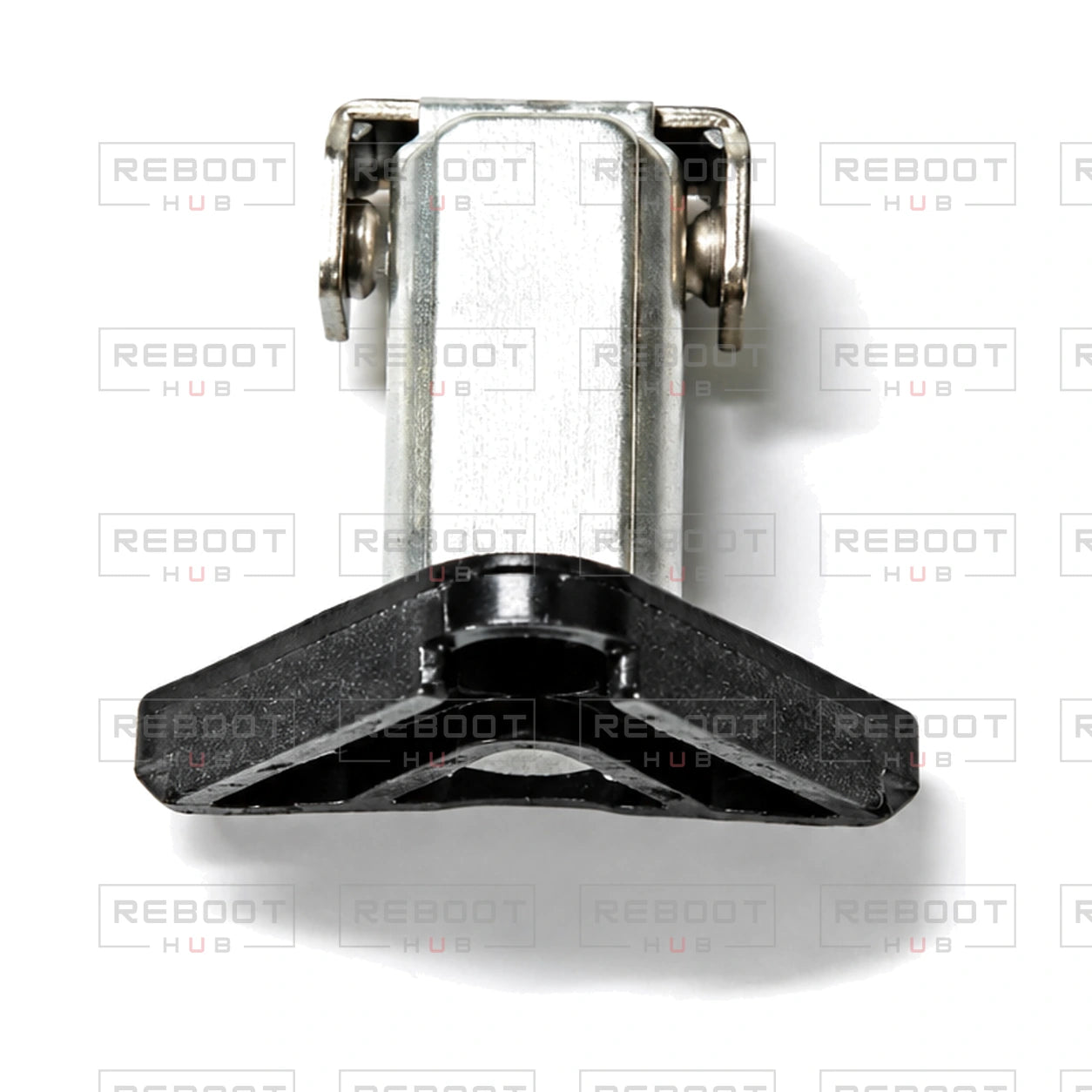 OEM-pulled DJI Mini 5 Pro Front Arm Rotation Axis Right on white with Reboot Hub watermark overlay