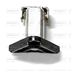 OEM-pulled DJI Mini 5 Pro Front Arm Rotation Axis Right on white with Reboot Hub watermark overlay