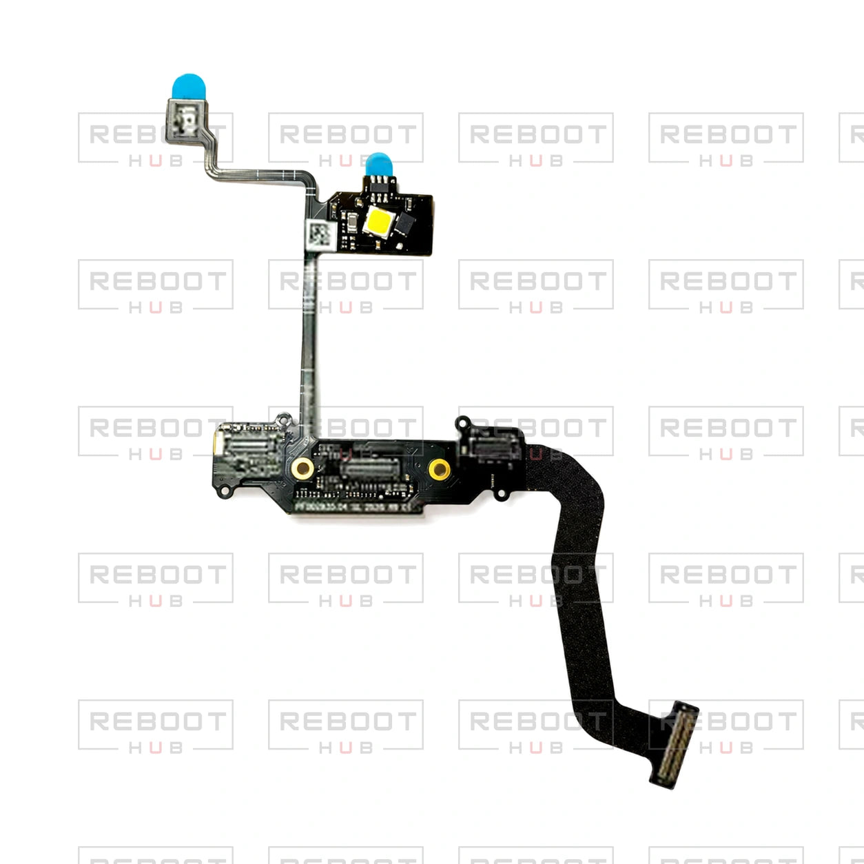 OEM-pulled DJI Mini 5 Pro Downward Vision Flexible Flat Cable on white with Reboot Hub watermark overlay