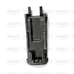 OEM-pulled DJI Mini 5 Pro Front Landing Gear Side Cover on white with Reboot Hub watermark overlay