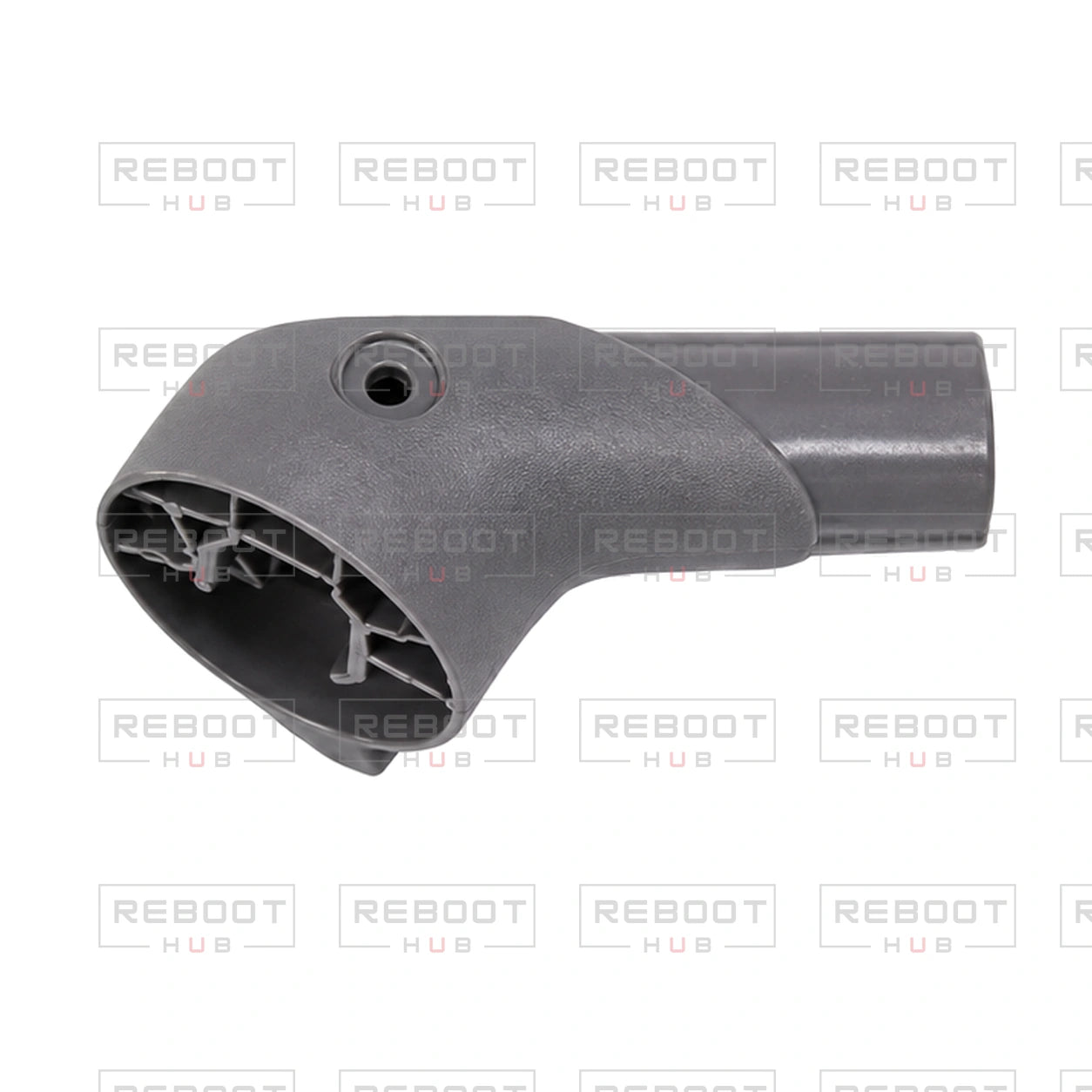 OEM-pulled DJI Mini 5 Pro Front Arm Adapter Ring Left on white with Reboot Hub watermark overlay