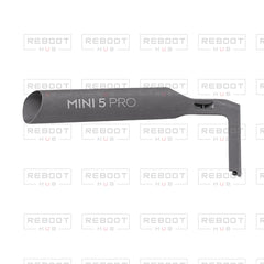 OEM-pulled DJI Mini 5 Pro Front Arm Rear Section Shell Left on white with Reboot Hub watermark overlay
