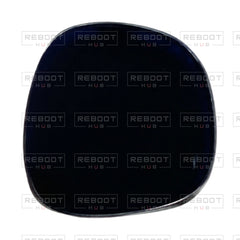 OEM-pulled DJI Mini 5 Pro Lidar Cover single-piece detail; pair shown in other original views, on white with Reboot Hub watermark overlay