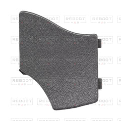 OEM-pulled DJI Mini 5 Pro Middle Shell Pentagonal Cover single-piece detail; pair shown in the other original view, on white with Reboot Hub watermark overlay