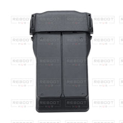 OEM-pulled DJI Mini 5 Pro Battery Cover on white with Reboot Hub watermark overlay