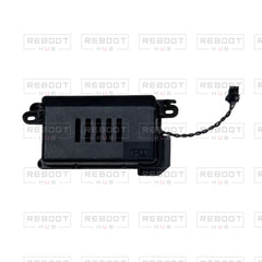 OEM-pulled DJI Mini 5 Pro Speaker Module on white with Reboot Hub watermark overlay