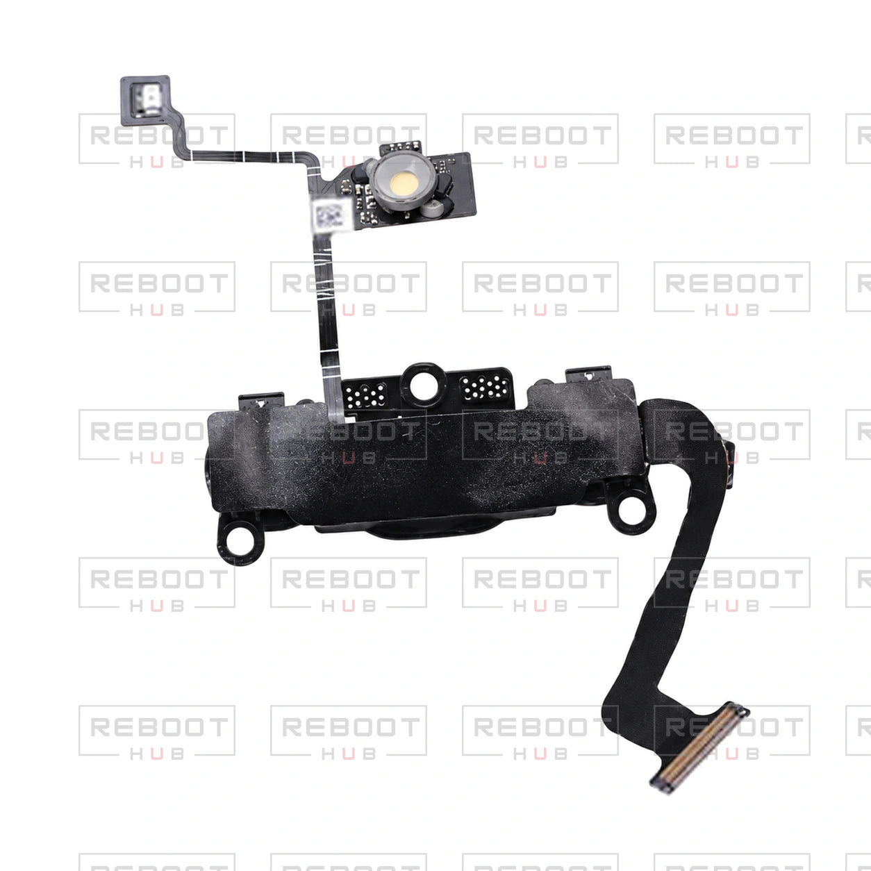 OEM-pulled DJI Mini 5 Pro Downward Vision Assembly on white with Reboot Hub watermark overlay