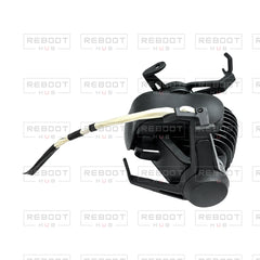 OEM-pulled DJI Mini 5 Pro Gimbal Axis Arm Assembly on white with Reboot Hub watermark overlay