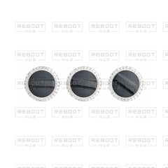 OEM-pulled DJI Spark LED Cover on white with Reboot Hub watermark overlay