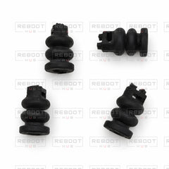 OEM-pulled DJI Mavic Air 2 Gimbal Rubber Damper on white with Reboot Hub watermark overlay — source view 3