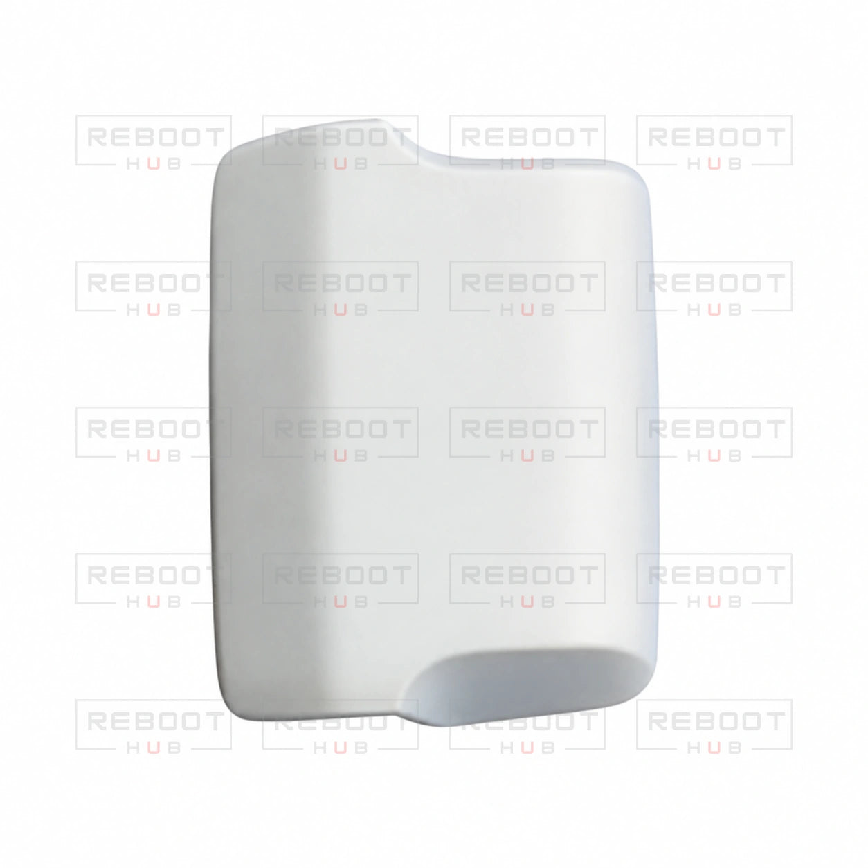 OEM-pulled DJI Mavic Mini Battery Compartment Cover on white with Reboot Hub watermark overlay — view 2
