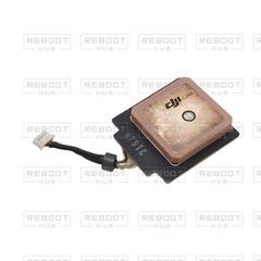 OEM-pulled DJI Mavic Pro / Mavic Pro Platinum GPS Module, original view 1, on white with Reboot Hub watermark overlay