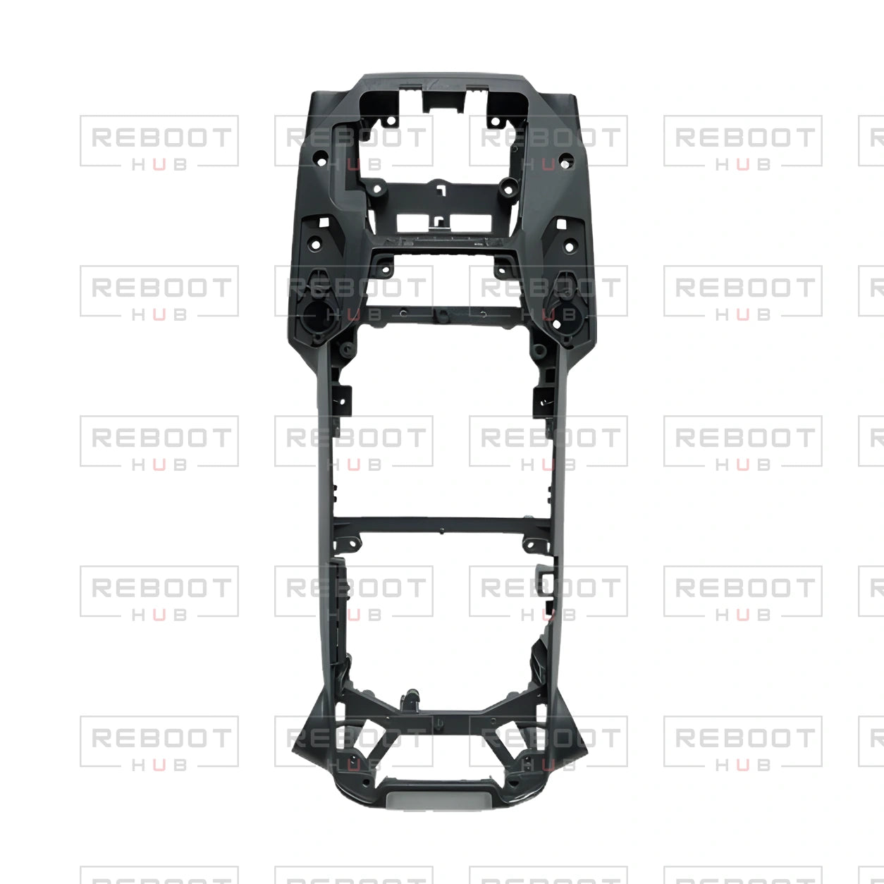 OEM-pulled DJI Mavic Pro Middle Frame, original view 12, on white with Reboot Hub watermark overlay