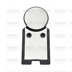 OEM-pulled DJI Mavic Pro / Mavic Pro Platinum Gimbal Camera Side Cover, photographed view 34, on white with Reboot Hub watermark overlay