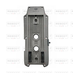 OEM-pulled DJI Mavic Pro Bottom Shell, photographed view 92, on white with Reboot Hub watermark overlay