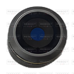 OEM-pulled DJI Mavic Pro / Mavic Pro Platinum Camera Lens Cover, photographed view 113, on white with Reboot Hub watermark overlay