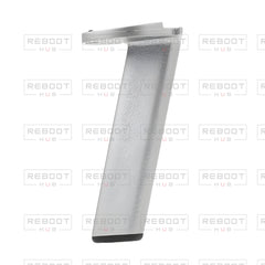 OEM-pulled DJI Mavic Pro Platinum Front Landing Gear Left, photographed view 139, on white with Reboot Hub watermark overlay