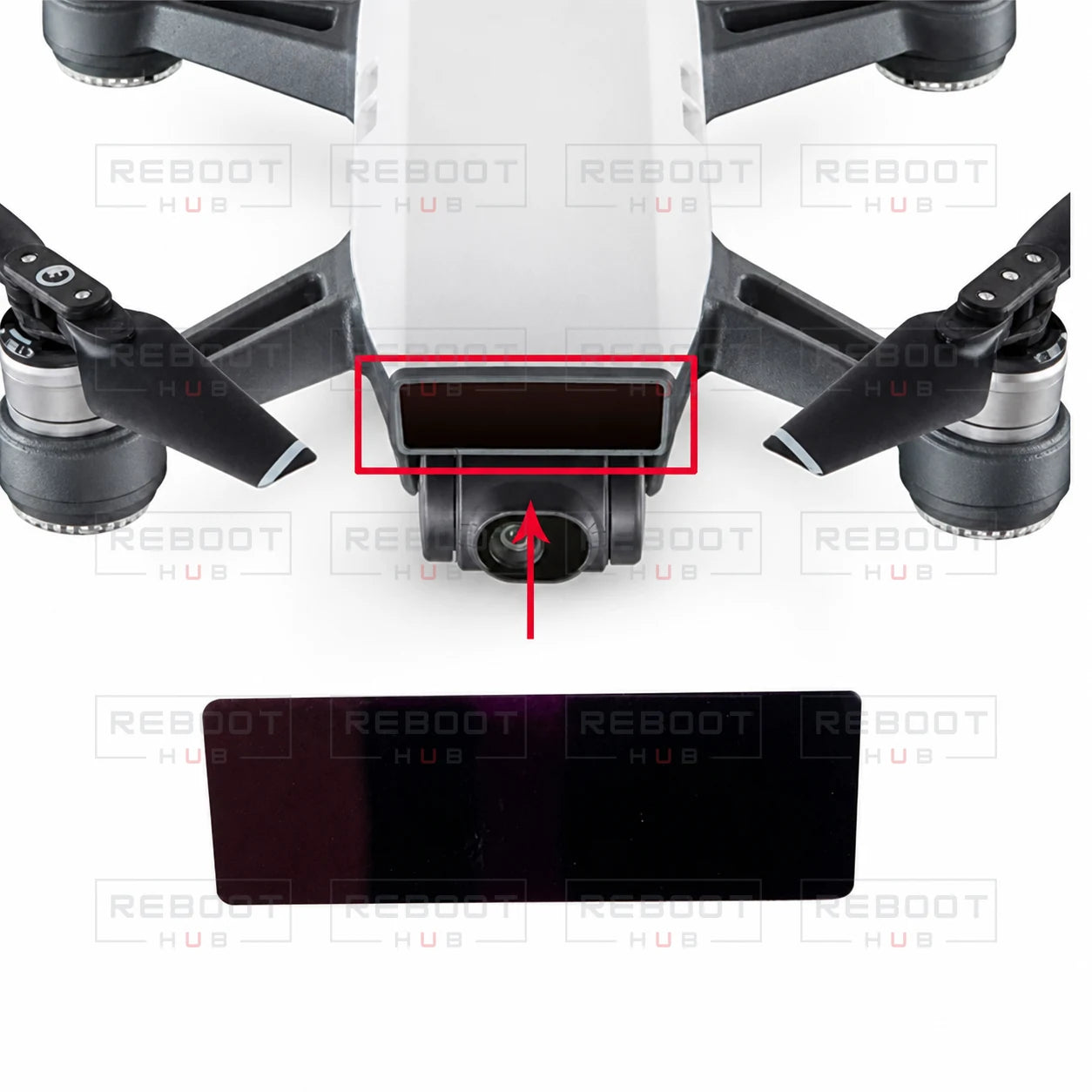 DJI Spark Forward Vision Infrared Glass OEM-pulled additional product detail 1