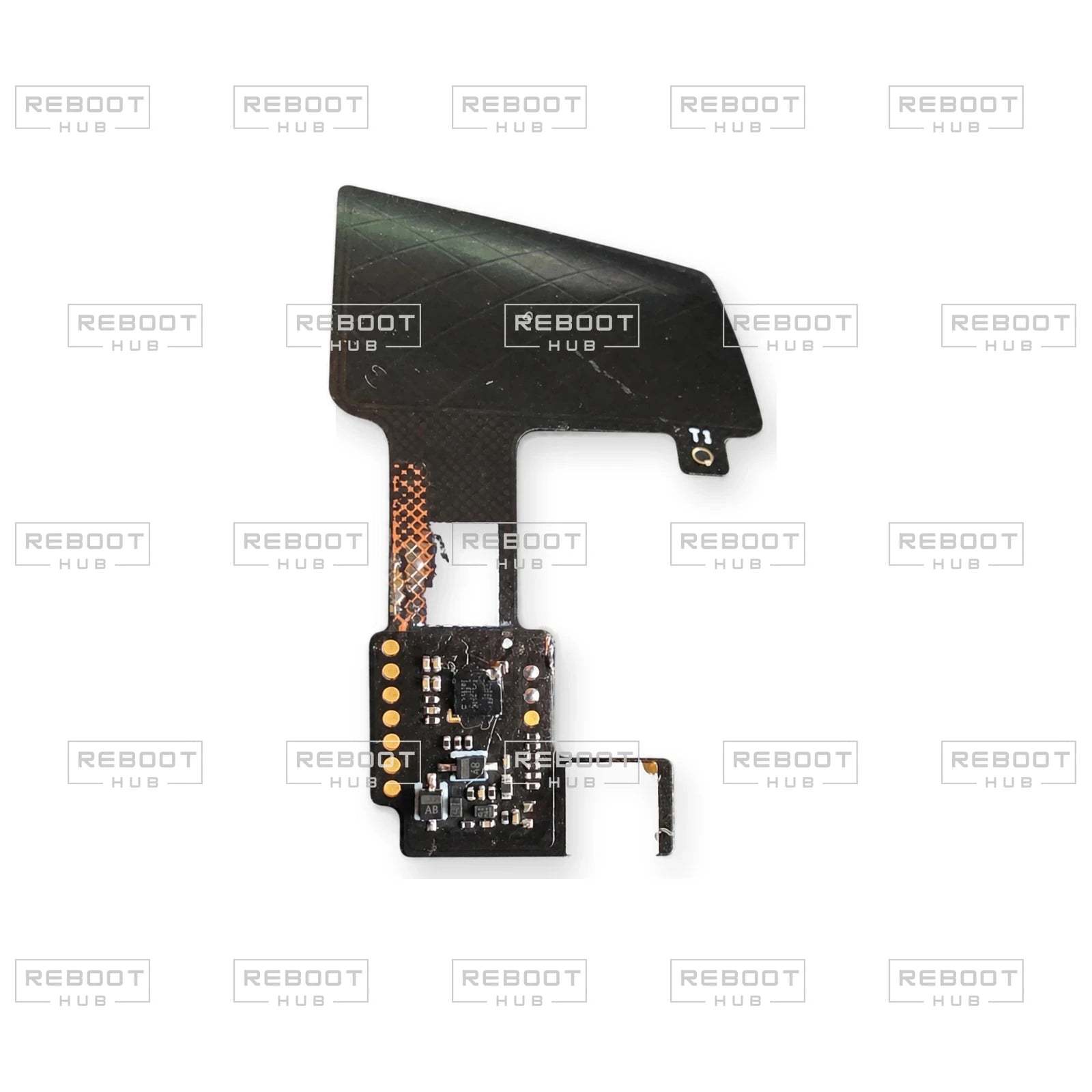 OEM-pulled DJI Goggles 2 touchpad control component detail for the mask + touchpad assembly