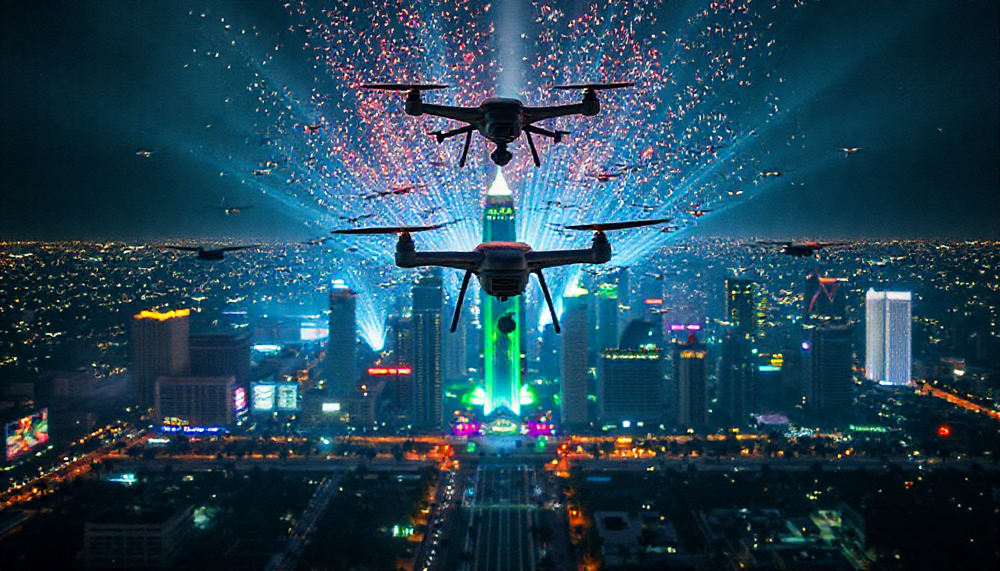 1,600 Drones Light Up LA: What He-Man’s Record-Breaking Show Means for the Drone Industry