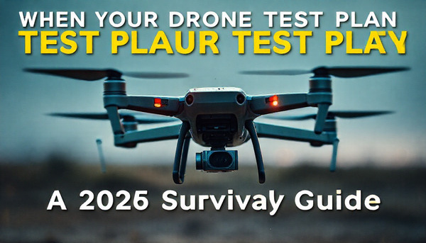 When Your Drone Test Plan Crashes Into Reality: A 2026 Survival Guide