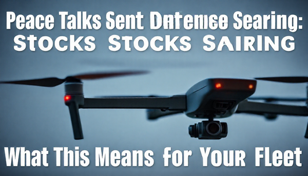 Peace Talks Send Defense Stocks Soaring: What This Means for Your Drone Fleet