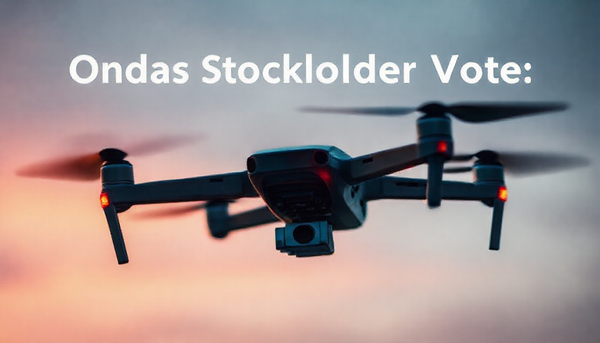 Ondas Stockholder Vote: A Bellwether for the Autonomous Drone Industry